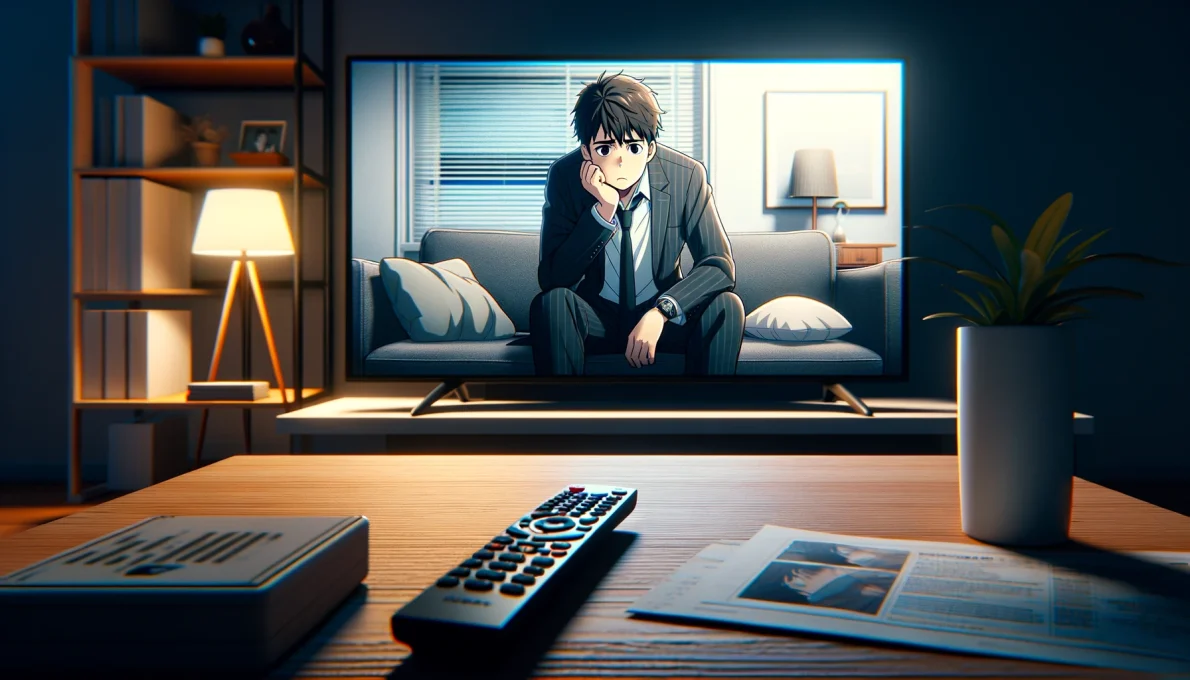 自分だけが怒られてきた。憂鬱な気持ちなので映画を見て落ち着こうと思った男性です。