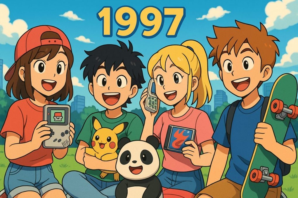 １９９７年を象徴するイメージ画像です。